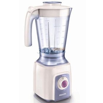 飞利浦（Philips）HR2168 搅拌机 600瓦强力马达 干磨搅拌碎肉三合为一 可变速控制及暂动式开关