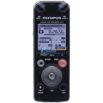 奥林巴斯（Olympus）LS-3 4GB 录音笔 青玄黑