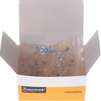 山泽（SAMZHE）高品质4P4C电话水晶头(50个/袋)