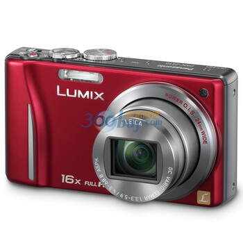 松下（Panasonic） ZS10GK 触摸操控数码照相机 红色