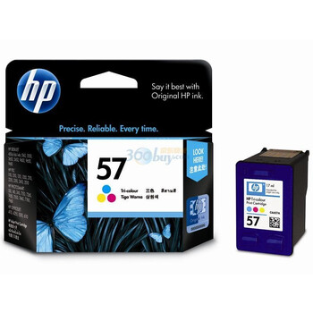 惠普（HP）C6657A 57号 彩色墨盒（适用HP PSC 2410 Officejet 6110 Photosmart 7960 Deskjet 9680）