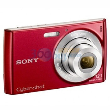 索尼（SONY） DSC-W510 数码相机（红色）