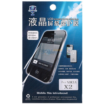 鑫盾高清透超耐磨手机贴膜-NOKIA诺基亚-X2