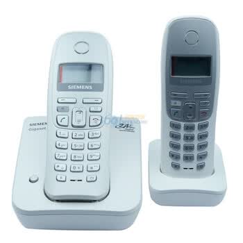 西门子（SIEMENS）C360套装 2.4G数字无绳电话(珍珠白)