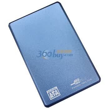 华清普天 2.5英寸移动硬盘 320GB (蓝色)