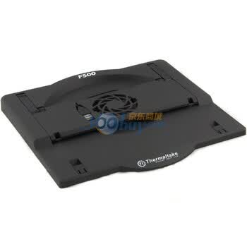 Tt(thermaltake)笔记本散热器 风语者F500(A3178) /USB供电/8cm静音风扇/可360度旋转/可调角度