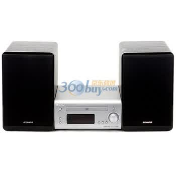 山水（SANSUI）MC-1516D2 DVD迷你音响组合（金属灰）