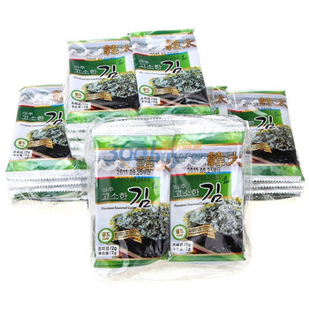 韩国Danihyang韩太迷你饭盒装海苔20g*4