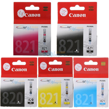 佳能（Canon）PGI-820BK 4色墨盒套装（适用于PIXMA IP3680\4760\MP545\558\568\638\MX868\876）
