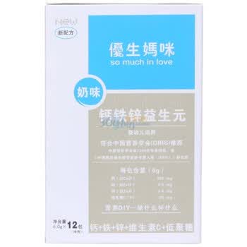 ELLEMOMMY 优生妈咪钙铁锌益生元 12包