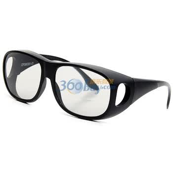 乐歌（Loctek）3DCP03A 3D眼镜 PC超大加厚圆偏光立体眼镜 黑色（不闪式3D电视专用