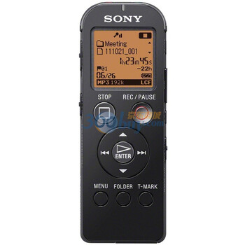 索尼（SONY ）ICD -UX523F多重性能护航学习效率高品质 数码录音笔 黑色