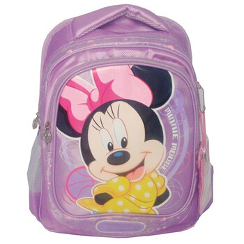 Disney迪士尼双肩小学书包CB0272C紫色