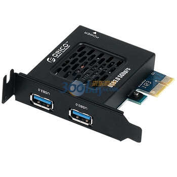 奥睿科（ORICO）PASMUS3-2P 台式机usb3.0 扩展卡(附送半高档板)