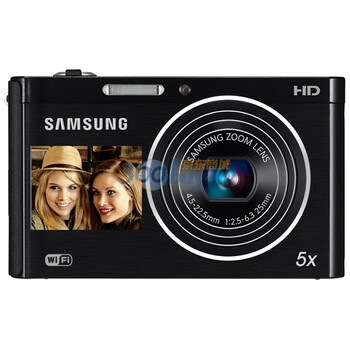 三星（SAMSUNG） DV300F 双屏相机 WiFi版（黑色）