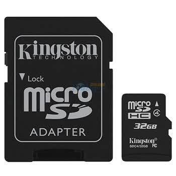 金士顿（Kingston）32GB class4 TF(Micro SD)存储卡（SDC4/32GB）