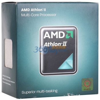 AMD Athlon II X3（速龙II低功耗三核）415E 盒装CPU（Socket AM3/2.5GHz/1.5M二级缓存/45纳米/45W）