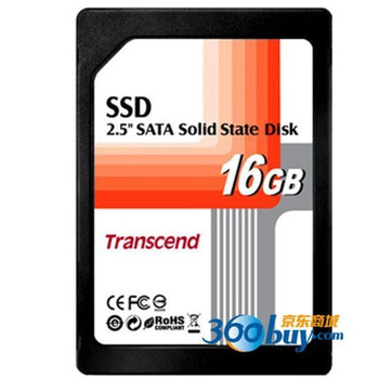 ������Transcend��16G 2.5Ӣ��SATA�ӿڣ�SLC���٣�SSD��̬Ӳ��
