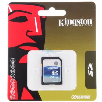 金士顿（Kingston）4G SDHC存储卡(CLASS4)