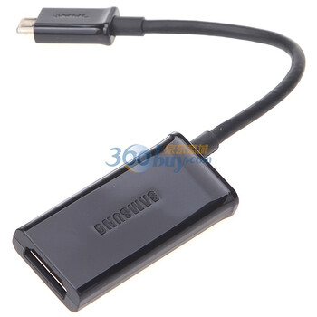 三星（SAMSUNG）EIA2UHUNBCCCHN 原装HDTV传输线（MICRO USB接口）
