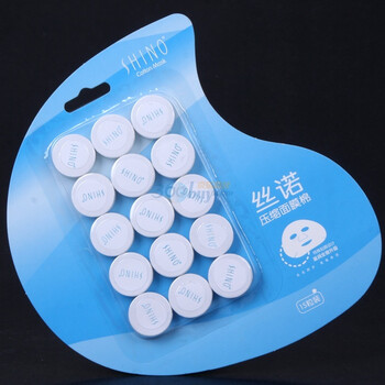 丝诺压缩面膜棉 15粒