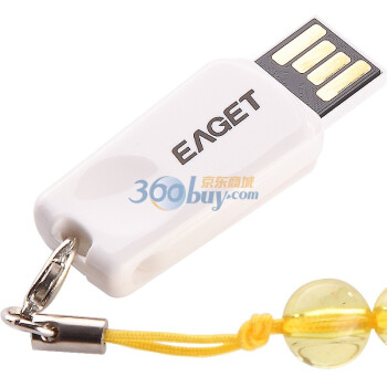 忆捷（EAGET ）速豹 U7 ABS工程塑料 U盘 8G（白色）