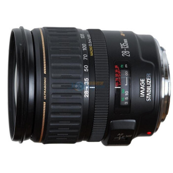 佳能（Canon） EF 28-135mm f/3.5-5.6 IS USM 标准变焦镜头 套装