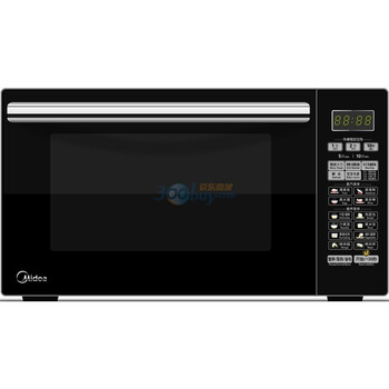 美的（midea）EG923KF6-NS 平板下拉门 微波炉（银色）