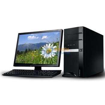 清华同方（TongFang）超翔Z500D 台式电脑（酷睿i3-2120 4G 1TB G505 1G独显 正版Win7 20寸大屏）
