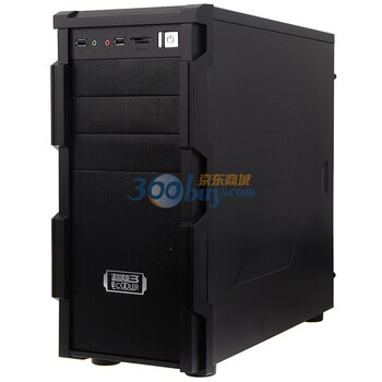 超频三（pccooler）雷暴1000标准版TS-1000 中塔式电脑机箱（黑色）