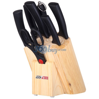 爱仕达 皓锐八件套刀 +凑单品 100.5元(200.5-100)