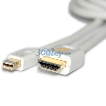 普罗林克（Prolink）PMM340A-0200 迷你DP转HDMI苹果线 2米