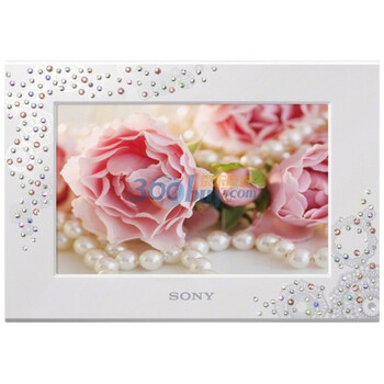 索尼（SONY）DPF-C700WI 128M 7英寸 数码相框 白色
