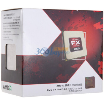 AMD FX-Series X4（FX系列四核）FX-4100 盒装CPU（Socket AM3+/3.6GHz/8M缓存/32纳米/95W）