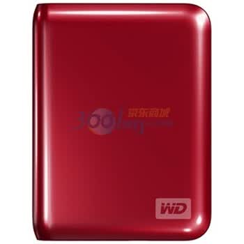 西部数据(WD)My Passport Essential系列2.5英寸USB3.0移动硬盘500GB (红色)(WDBACY5000ARD)