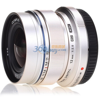 奥林巴斯（OLYMPUS） M.ZUIKO DIGITAL ED 12mm f2.0 高级定焦镜头（银色）
