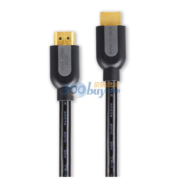 CE-LINK HDMI(1.4版)数字高清线 1.83米 超值专业版 无氧纯铜导体+24K3μ镀金+360°环焊 黑色