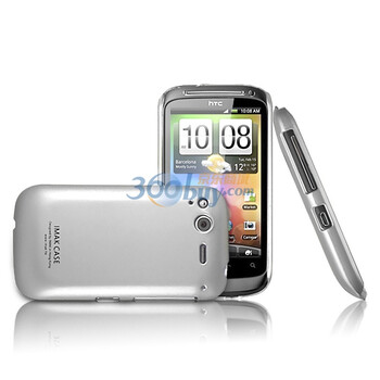 艾美克（IMAK）超薄钛金彩壳 适用于HTC G12/Desire S S510（银色）