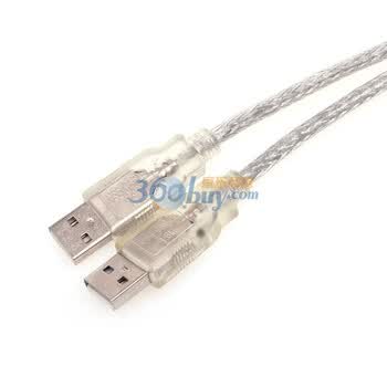 胜为（shengwei）UC-3018 USB 2.0公/公连接线 1.8米（纯铜线芯，双重屏蔽，标准2.0）