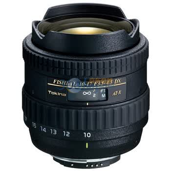 图丽（TOKINA） AT-X 107 DX Fisheye 10-17mm F3.5-4.5(IF) 鱼眼镜头 佳能卡口（黑色）