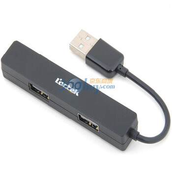 乐歌（loctek) LG-USB05 4口集线器 黑色