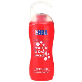 NBA男士劲爽洗发沐浴露（二合一）400ml