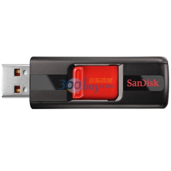 SanDisk （闪迪）酷炫（CZ36）64GB U盘黑红 全新升级 中文包装