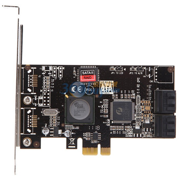 魔羯 (MOGE) MC258 PCI-E(x1)SATA2卡（内侧4个SATA2接口,经济性阵列卡）