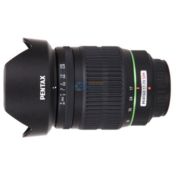 宾得（PENTAX） SMC DA 17-70mm F4 AL[IF] SDM 标准变焦镜头（黑色）恒定光圈 超声波驱动马达