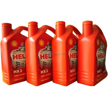 壳牌（Shell）helix ultra红喜力HX3机油 15W-40（4桶x4L装）