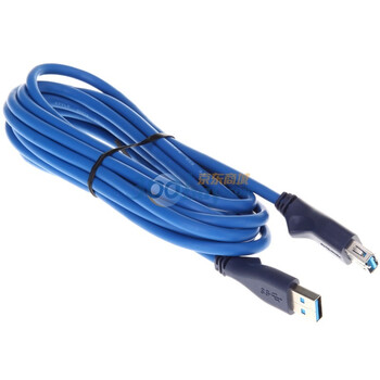 包尔星克（PowerSync）UAMF32 USB3.0延长线 A公对A母 蓝色 3米
