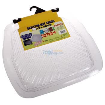 卡饰社 高档汽车后座脚垫 5600R 透明 一片装