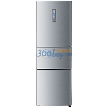 海尔（haier）BCD-258WBM 258升 三门冰箱 （银灰色）