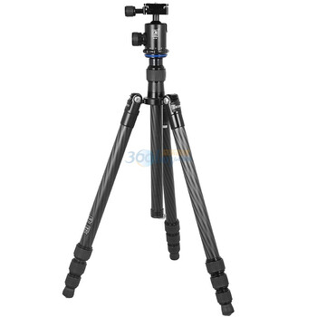 捷宝（TRIOPO） G-228T+NB-2S 碳纤维，可180度反折三脚架（黑色）（承重11KG）